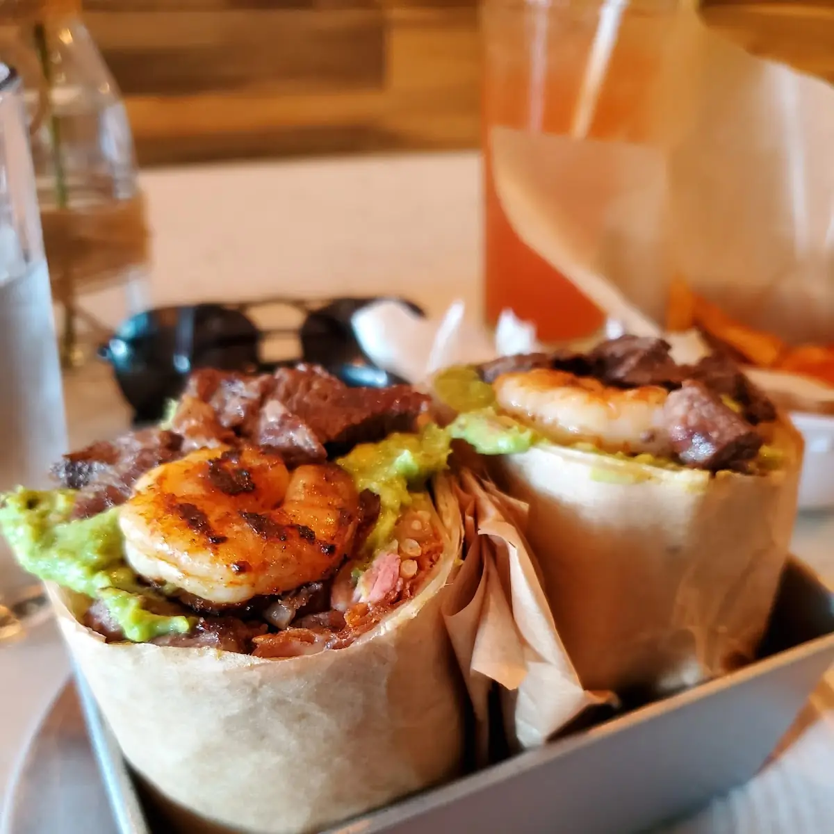 Surf and Turf Burrito