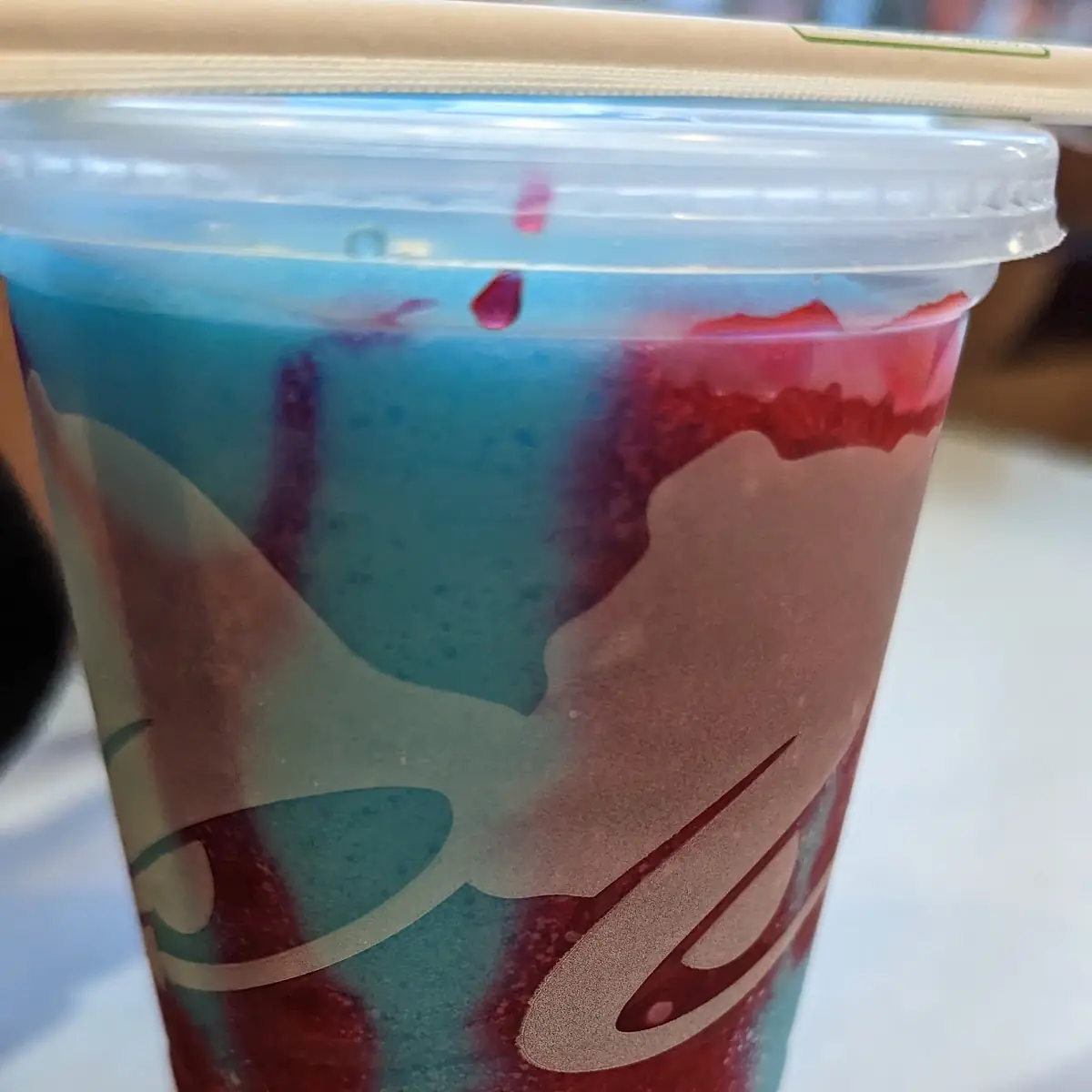 Blue Raspberry and Cherry Freeze
