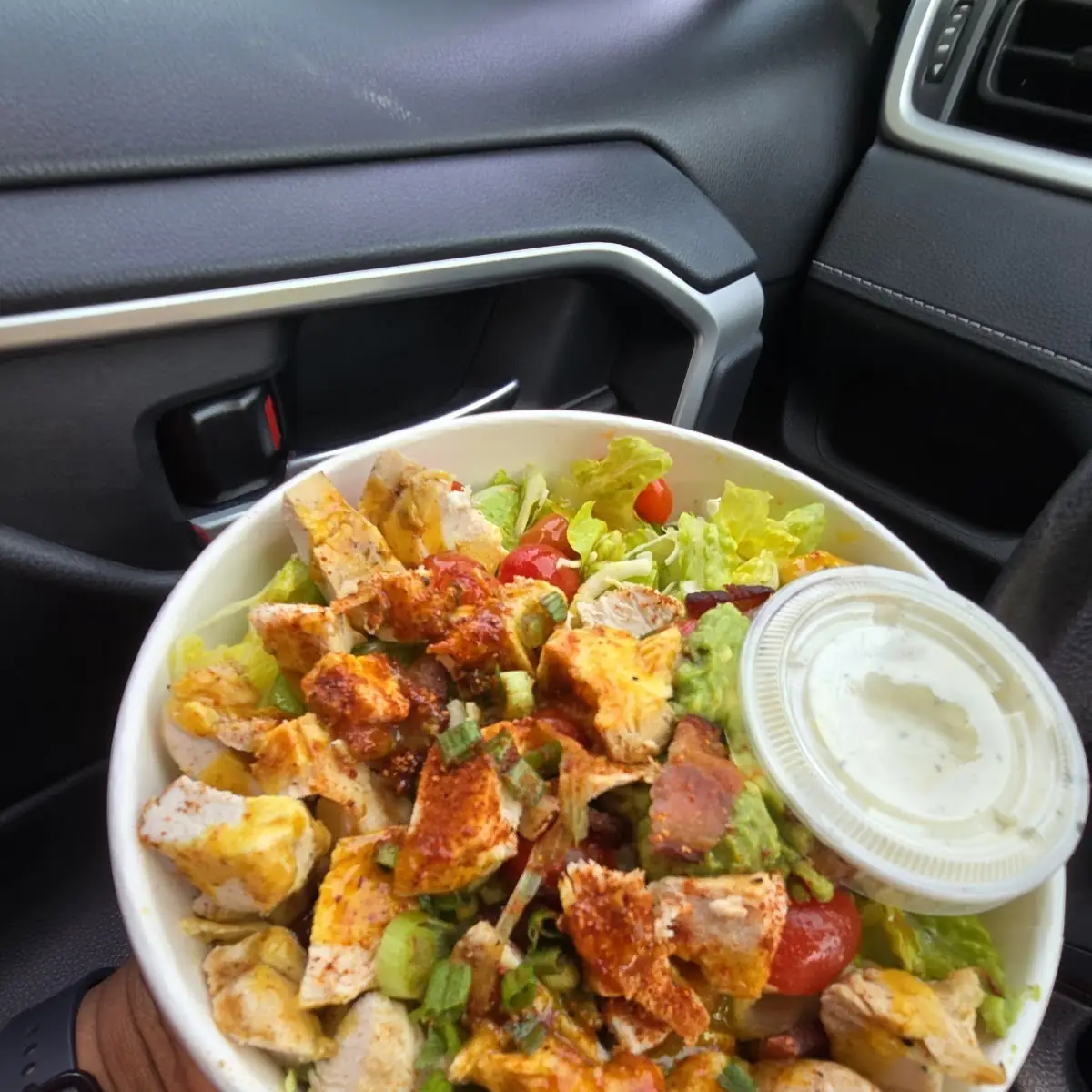 Chicken Bacon Ranch Salad