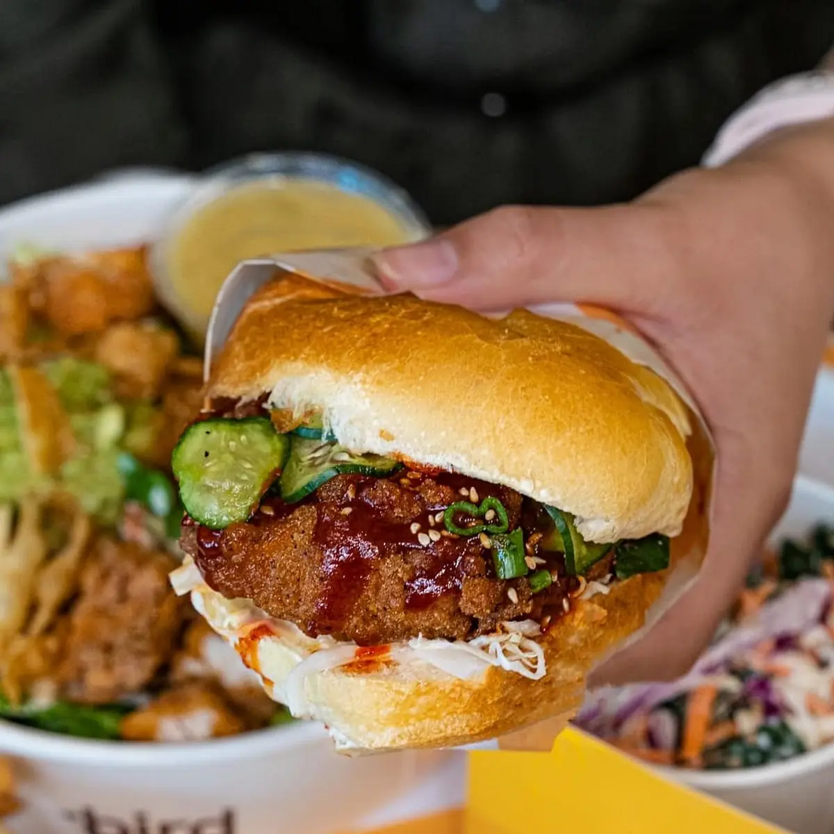 Korean Chicken Sandwich