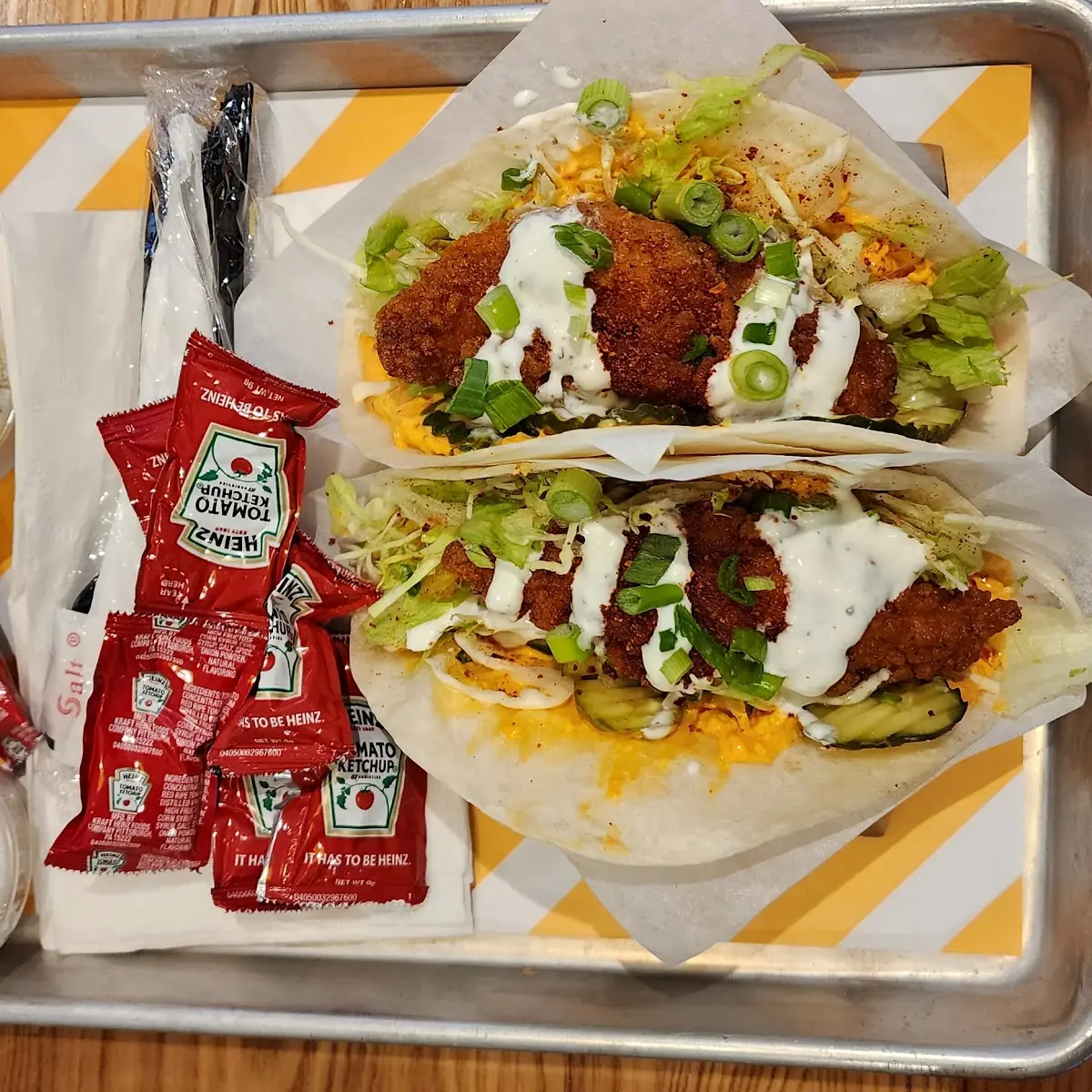 Nashville Hot Chicken Tacos