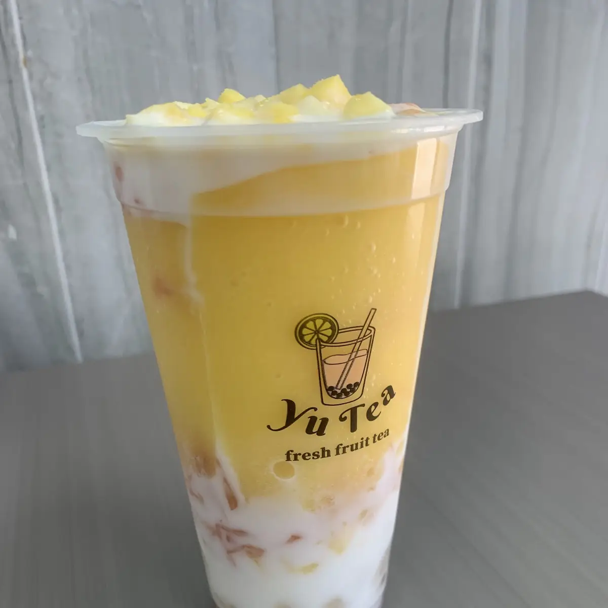 Cheese Mango w Milk Foam