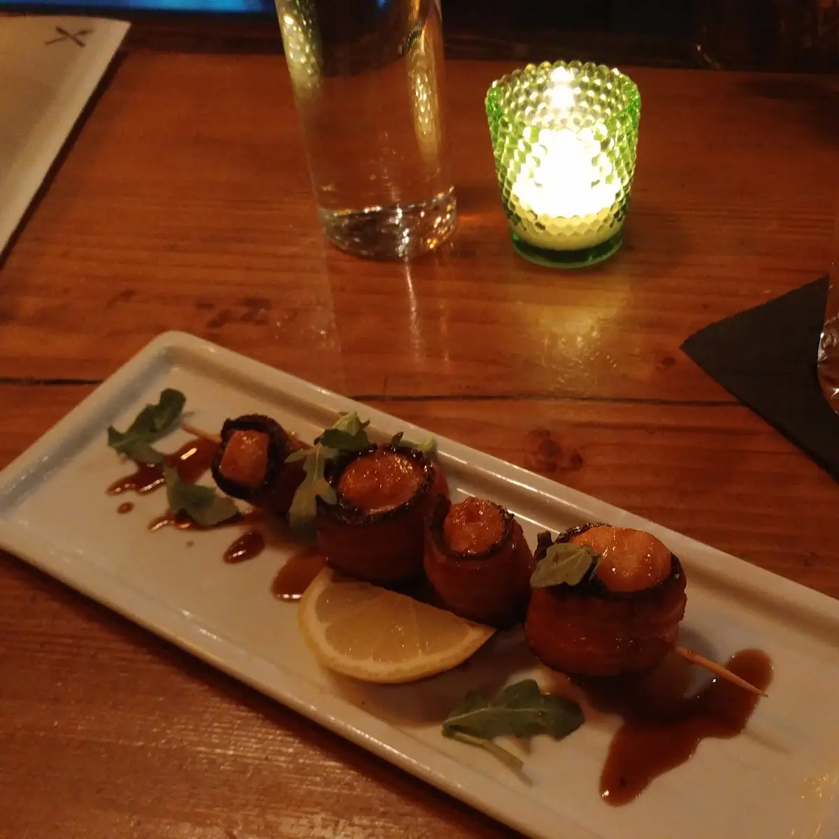 Bacon Wrapped Scallops