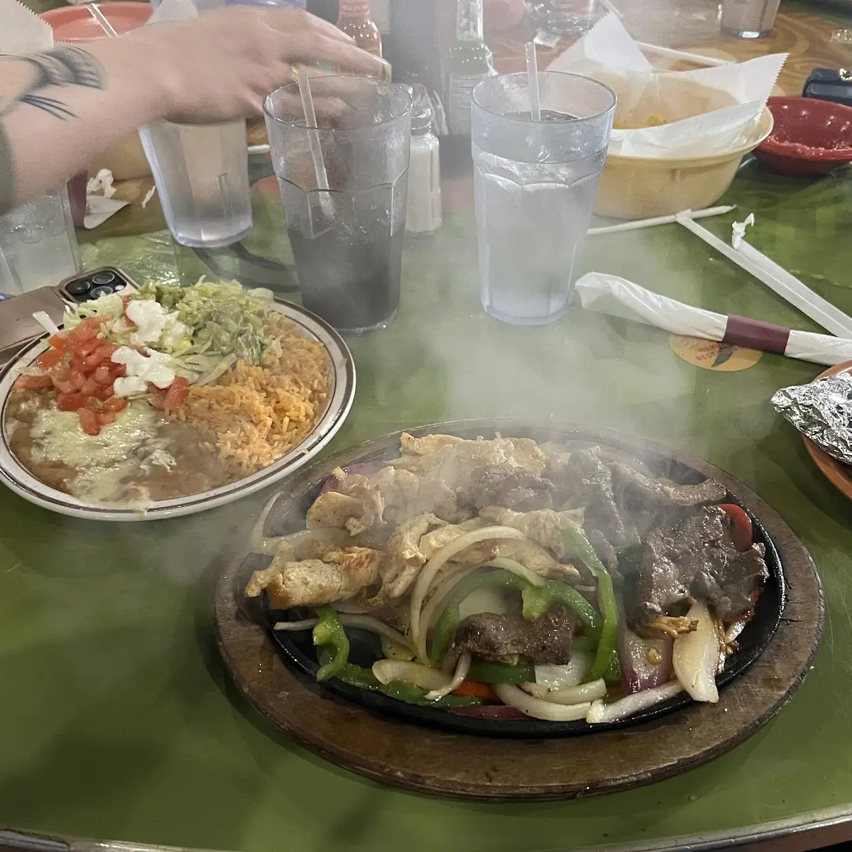 Grilled Chicken Fajitas for 2