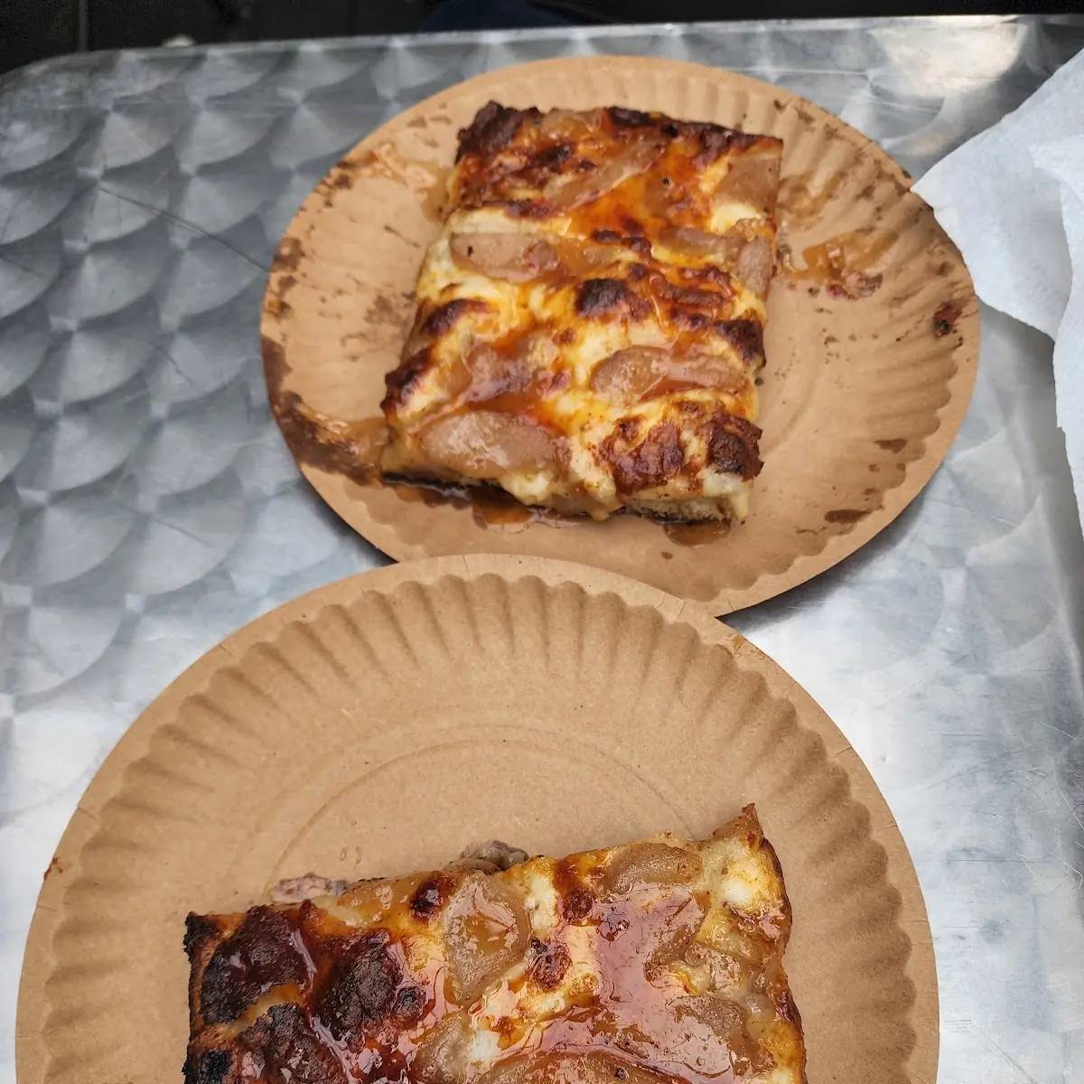 Poached Pear Pizza