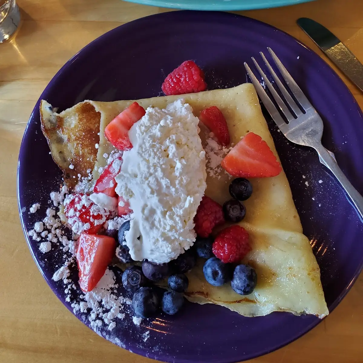 Crepes with Fresh Fruit
