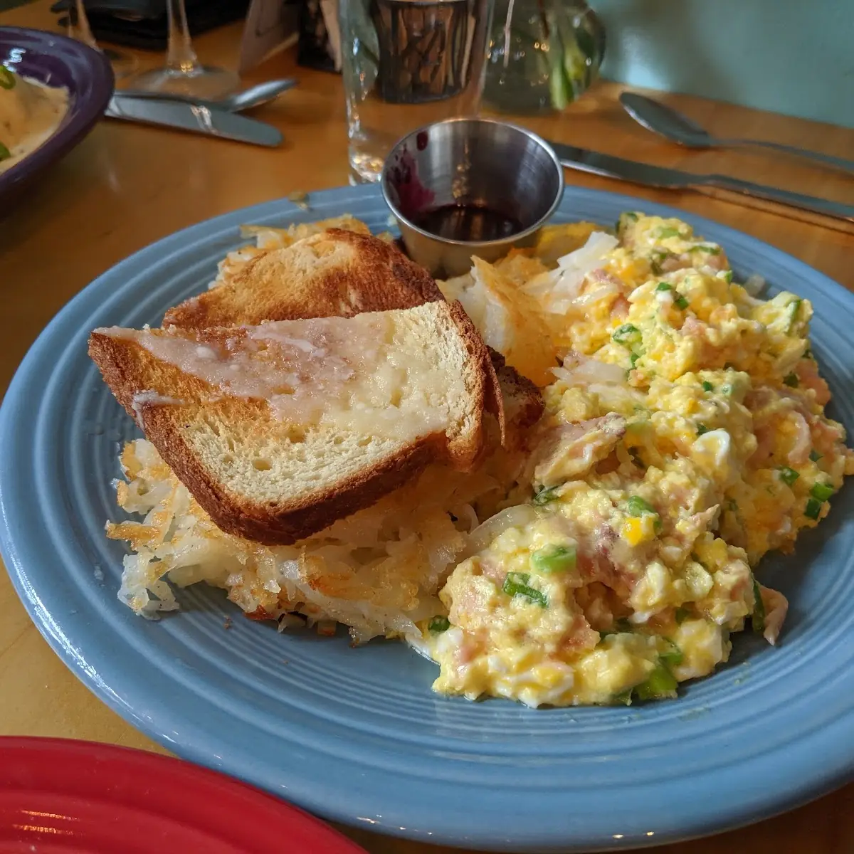 Scrambled Eggs with Smoked Salmon