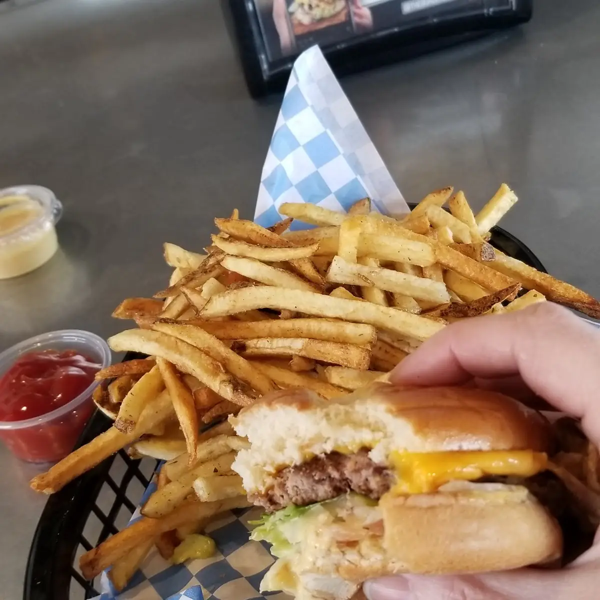 Cheese Burger Combo