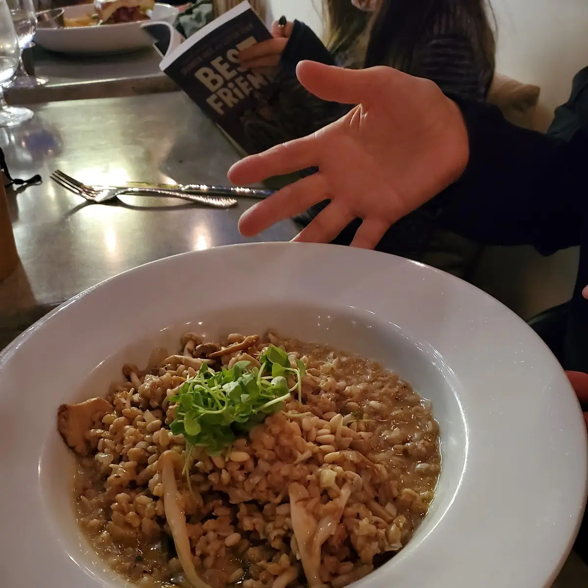 Vegan Mushroom Risotto