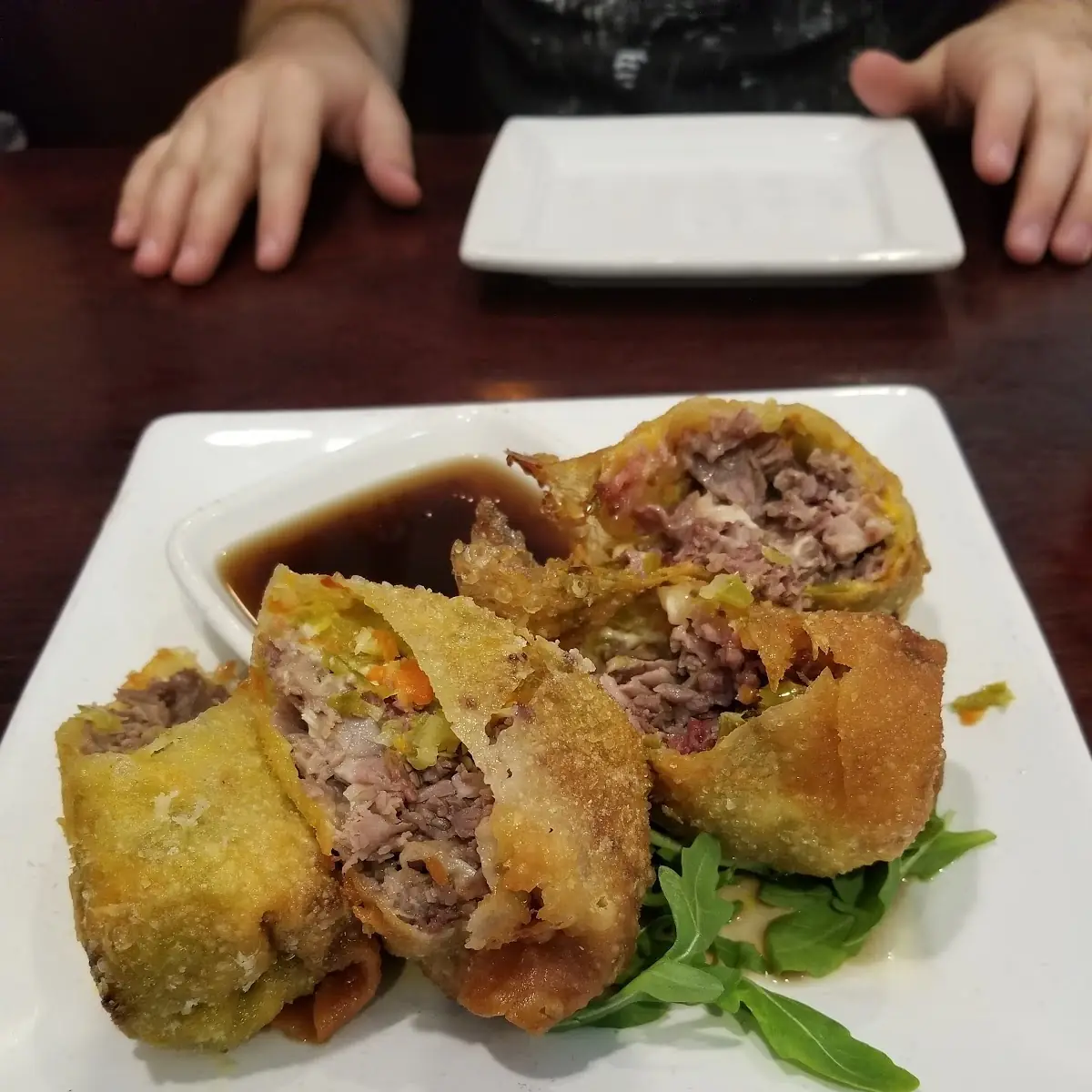 Italian Beef Egg Rolls