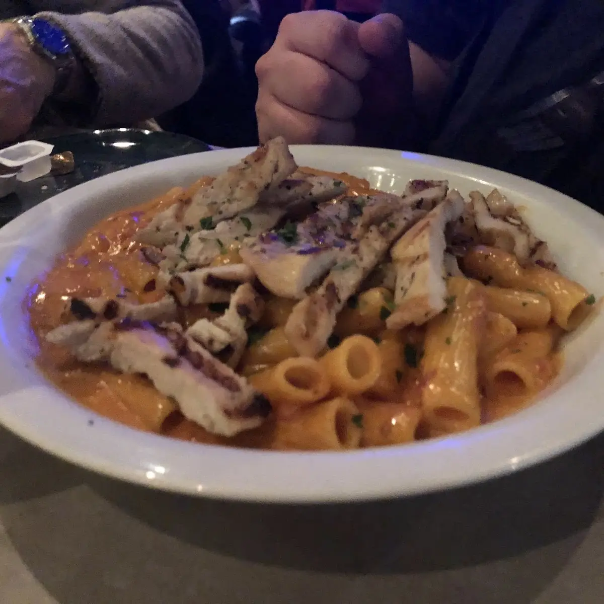 Rigatoni Ala Vodka with Chicken