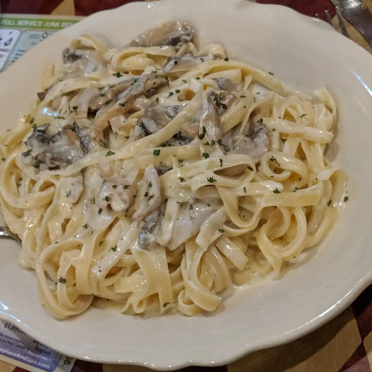 Fettuccine Alfredo