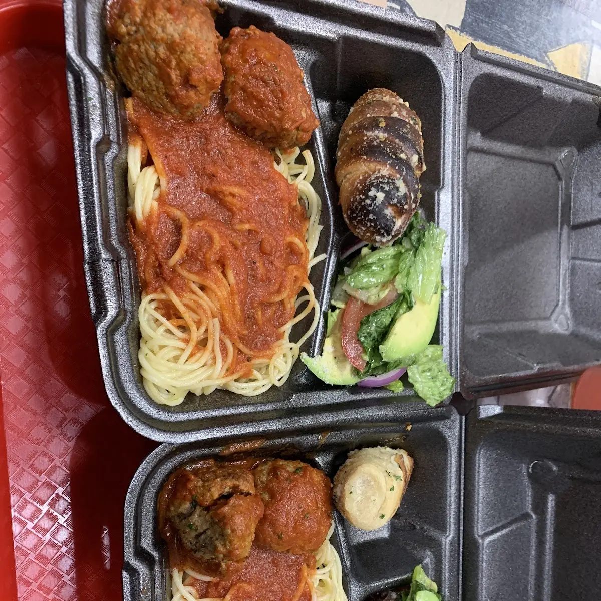 Spaghetti with Chicken Parmesan Entrée