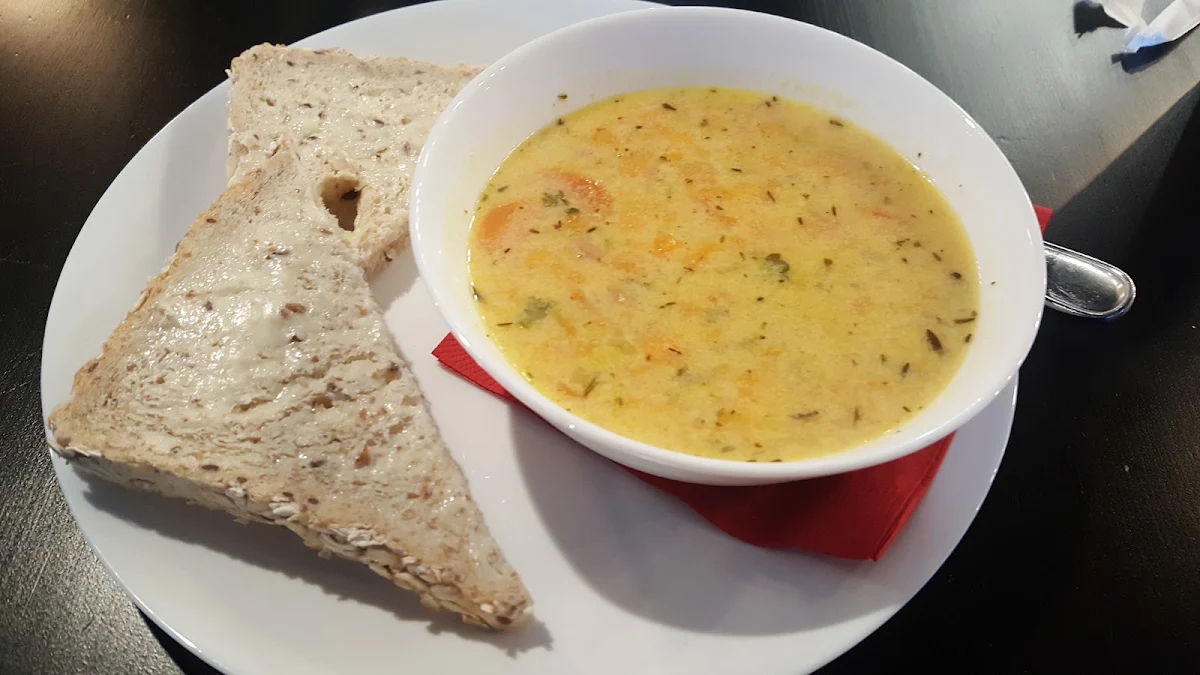 Sweet Potato and Ham Chowder, Jef's Café