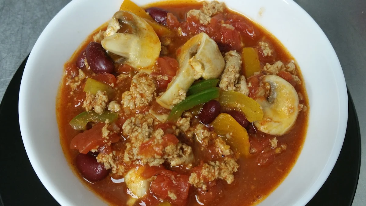 Turkey Chili, Jef's Café