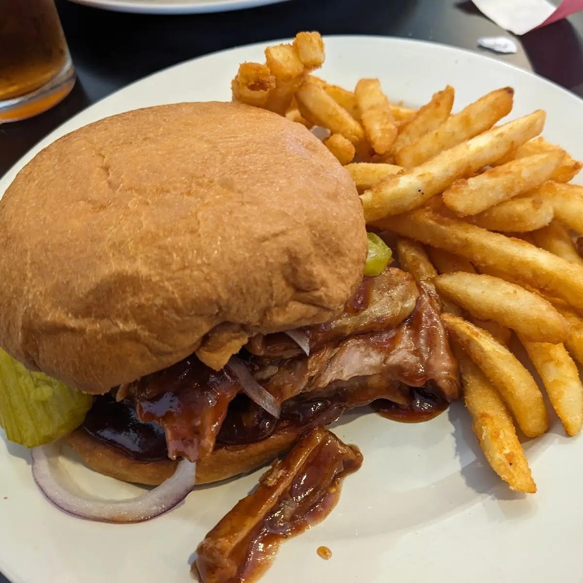 BBQ Pork Rip Tip Sandwichs