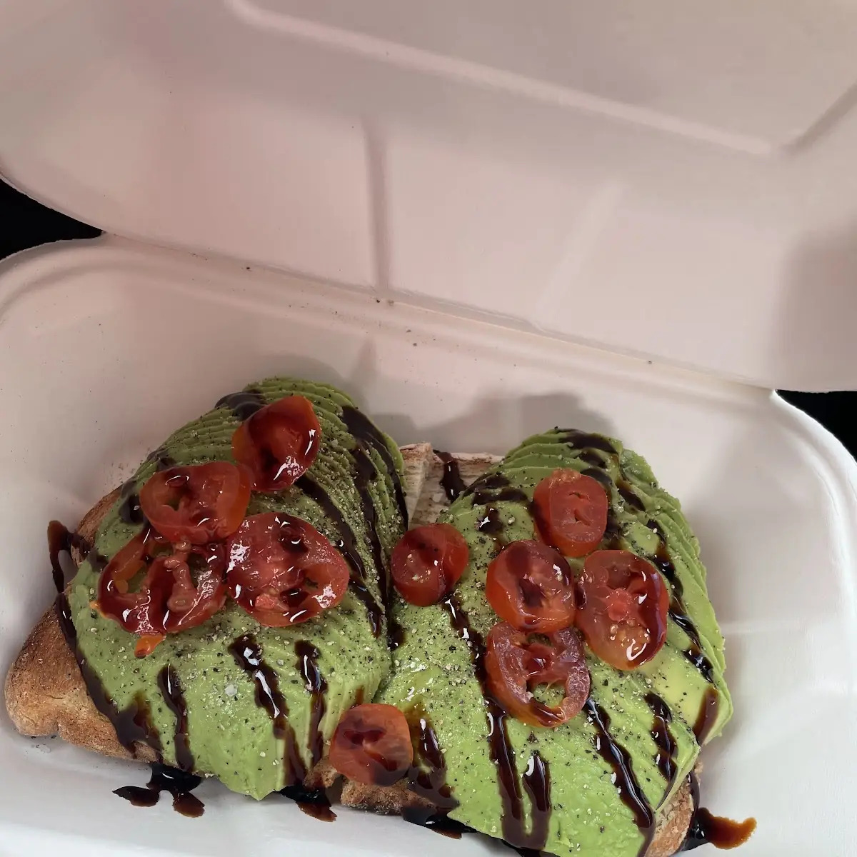 Avocado Toast with Balsamic
