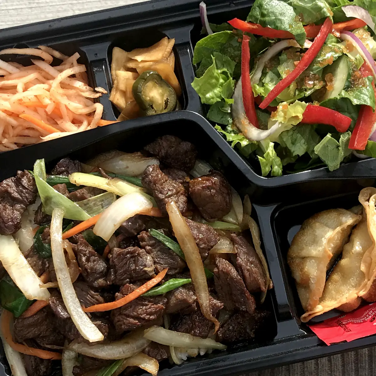 Marinated Chicken Bento Box