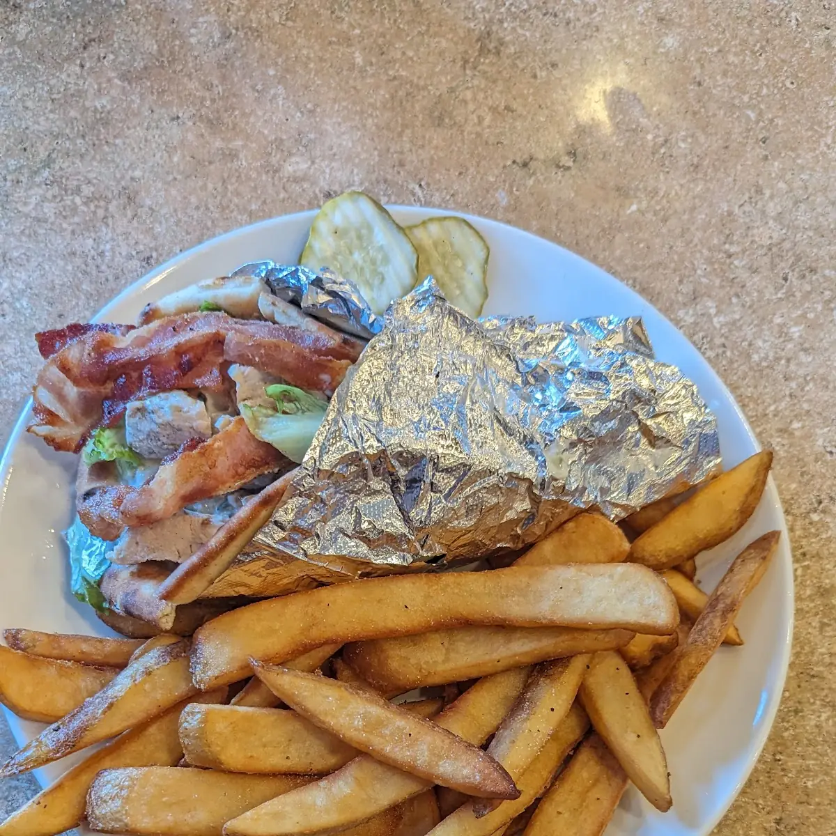 Chicken Gyro with Bacon