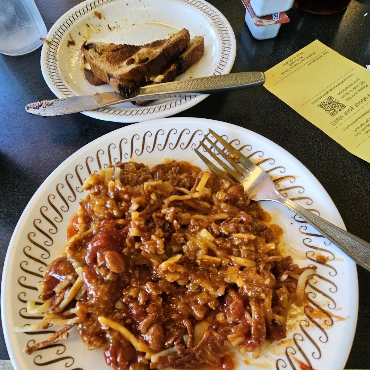 Hash Browns N Bert's Chile