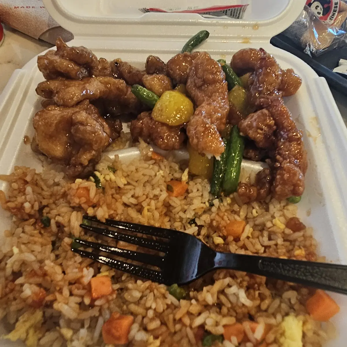Arroz Pollo A la Naranja