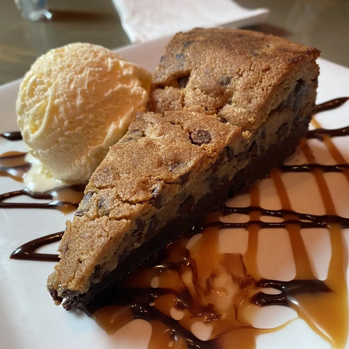 Cookie Brownie Pie