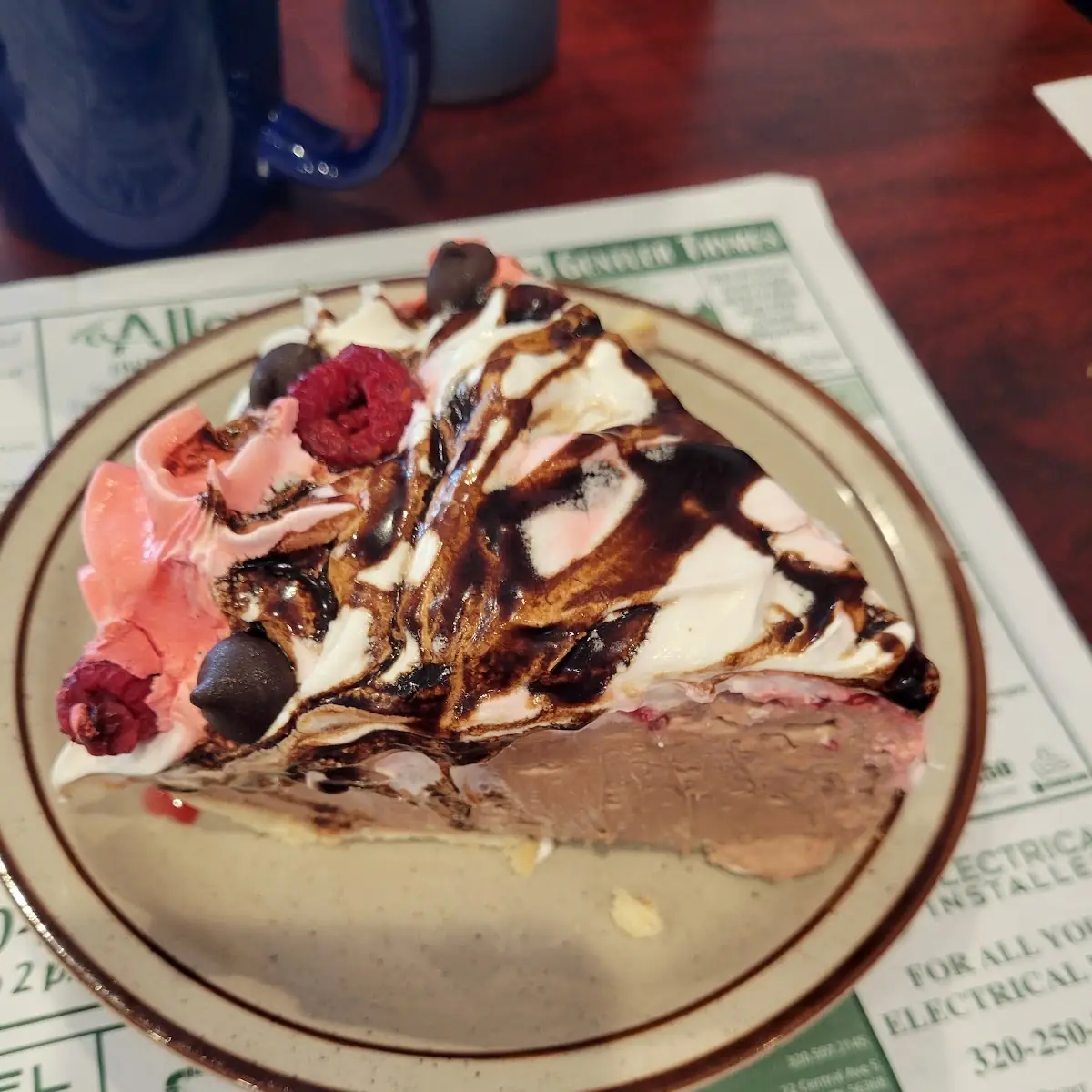 Dark Chocolate Pie