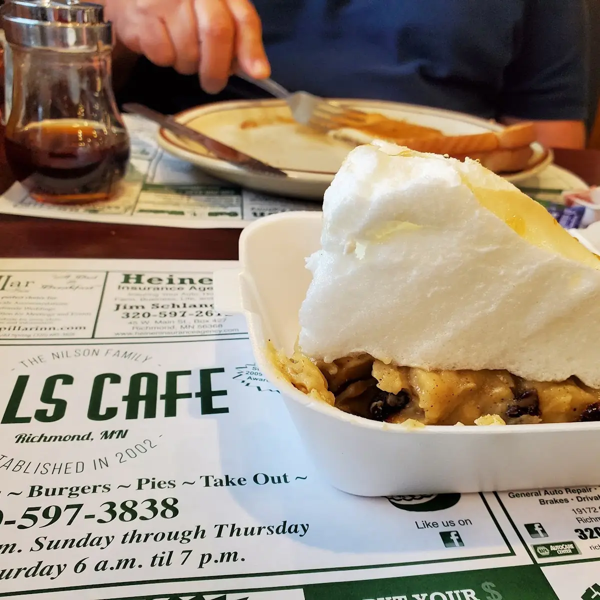 Sour Cream Raisin Pie