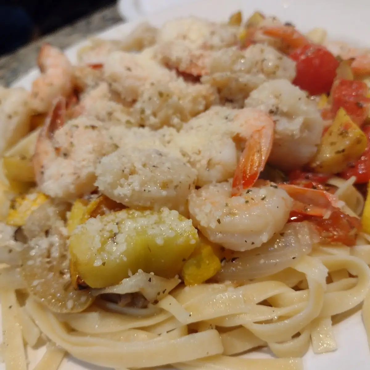 Shrimp & Scallops Primavera