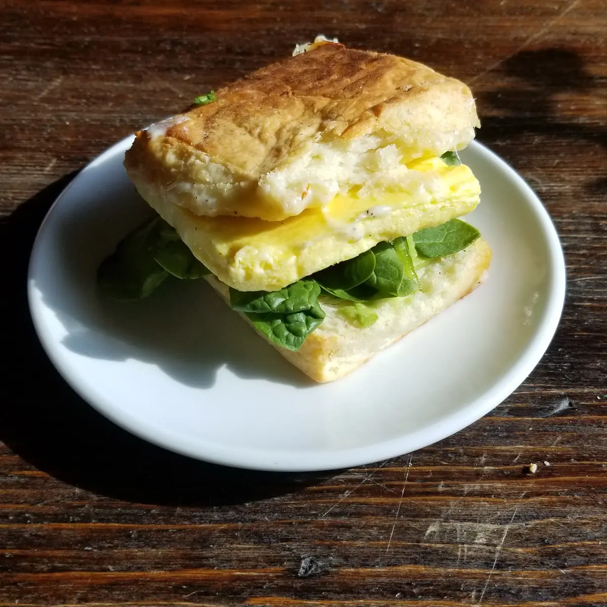 Spinach Artichoke Sandwich