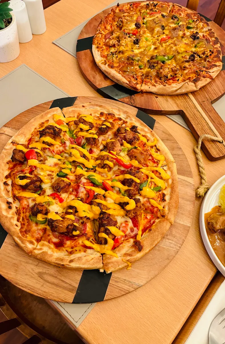 Peri Peri Chicken Pizza, Gavee's Kitchen & Pizzario