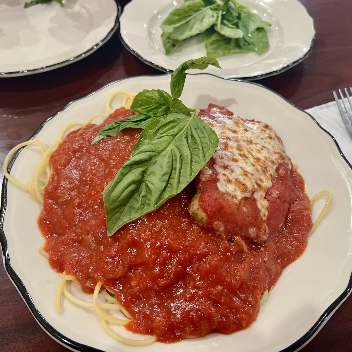 Chicken Parmesan with Spaghetti
