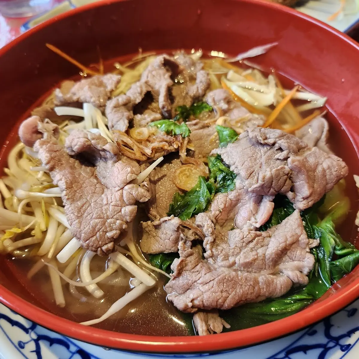 Beef Pho Soup, Nakhon Thai Restaurant