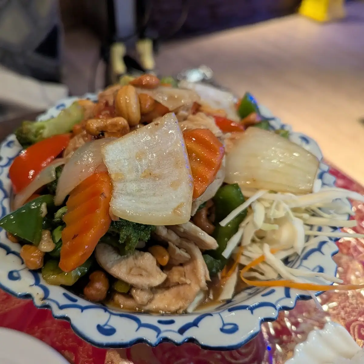 Drunken Noodle Chicken, Nakhon Thai Restaurant