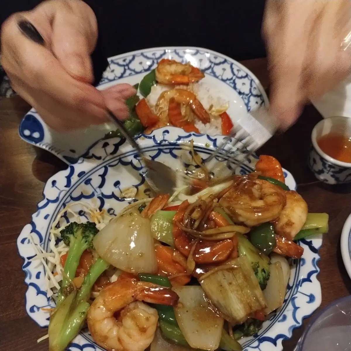 Ginger Shrimp, Nakhon Thai Restaurant