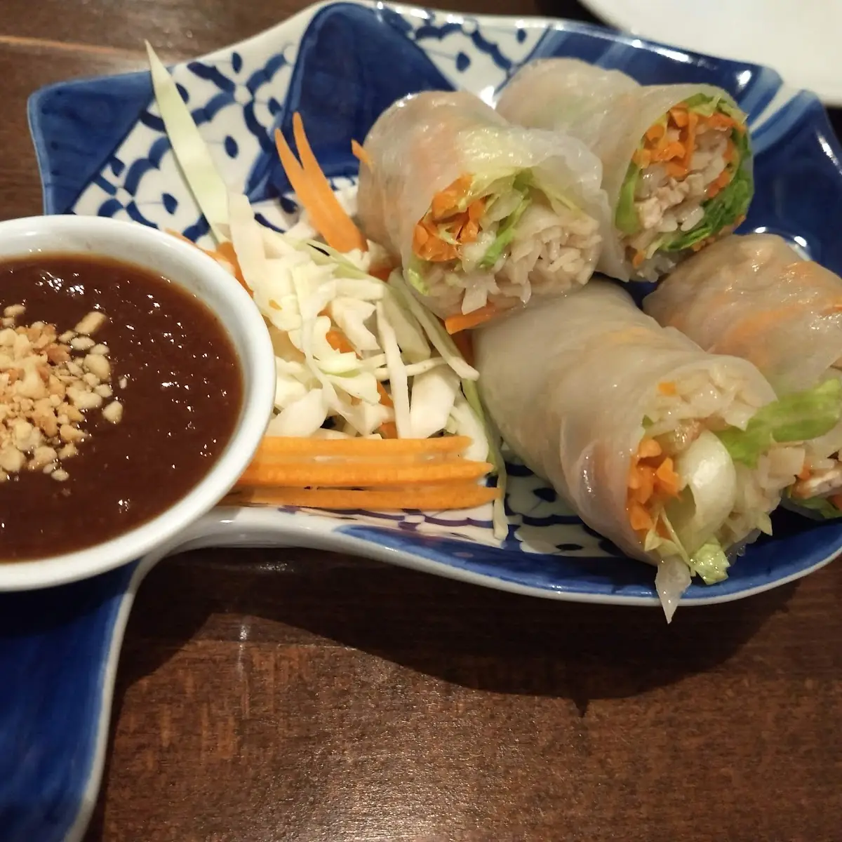Rice Paper Wrap Chicken 2 Full Pieces, Nakhon Thai Restaurant