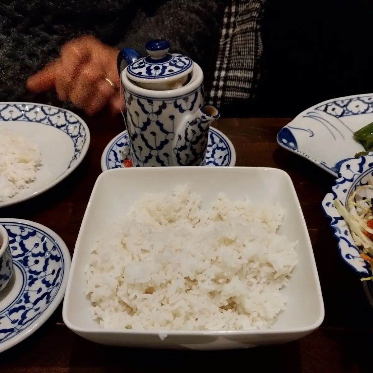 Steamed Rice, Nakhon Thai Restaurant