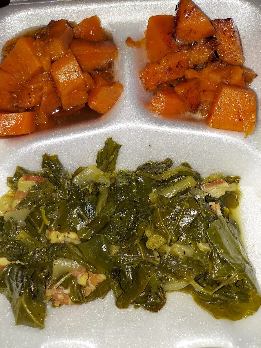 Greens and Sweet Potatoes