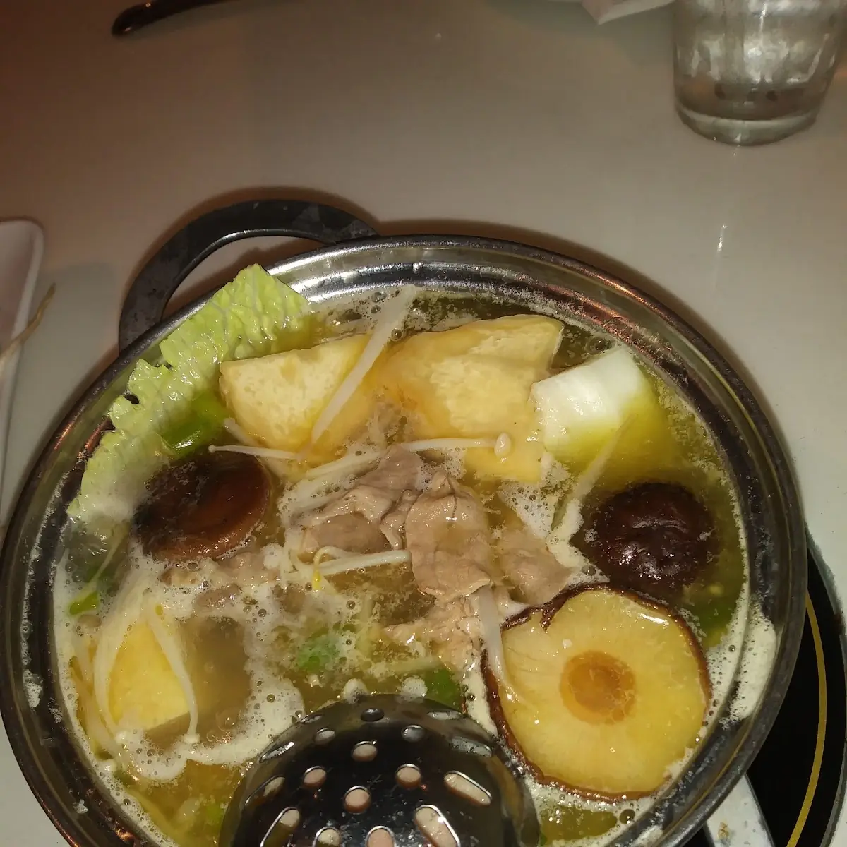 Wonton Egg Drop Mixed Soup