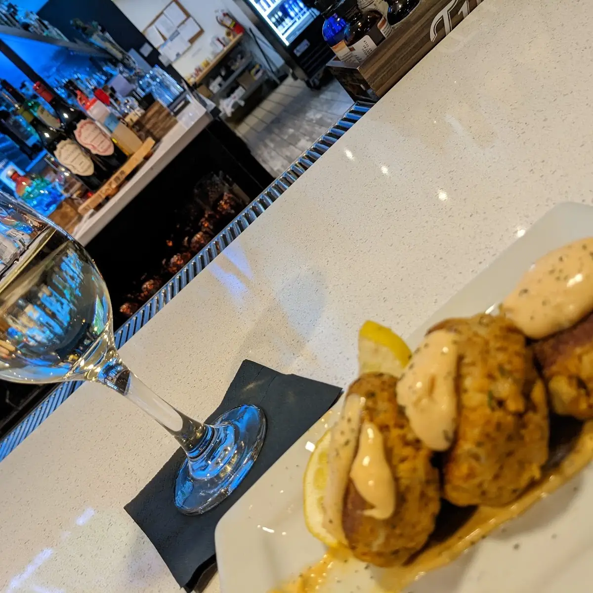 Crab Cakes Appetizer