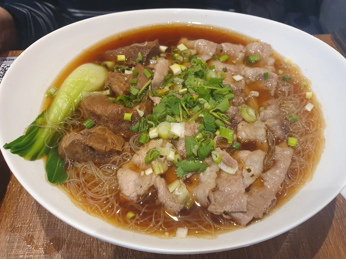 Braised Beef and Shank with Noodle in Soup