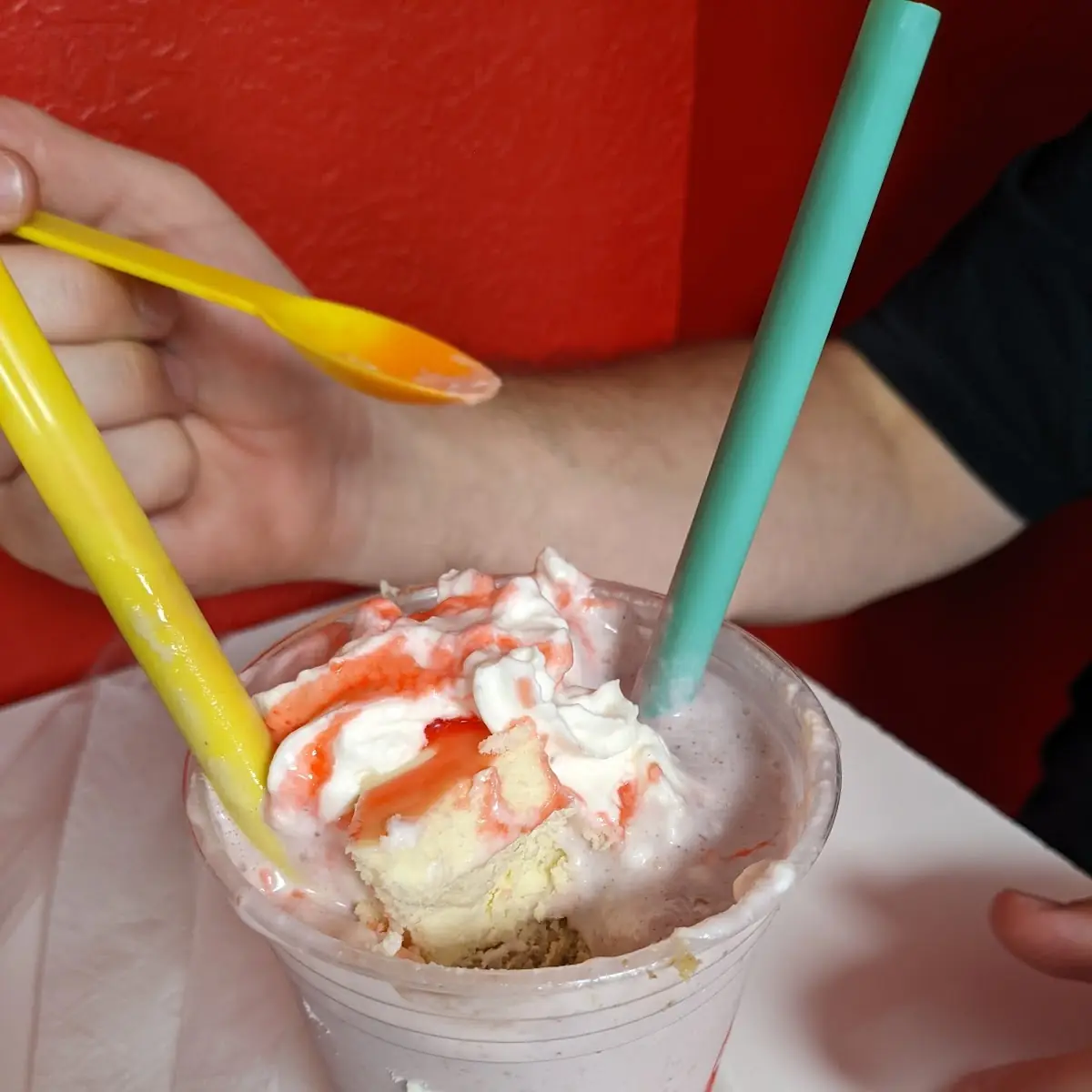 Strawberry Cheesecake Couple Shake