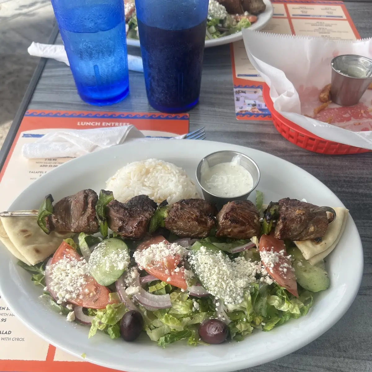 Lamb Souvlaki