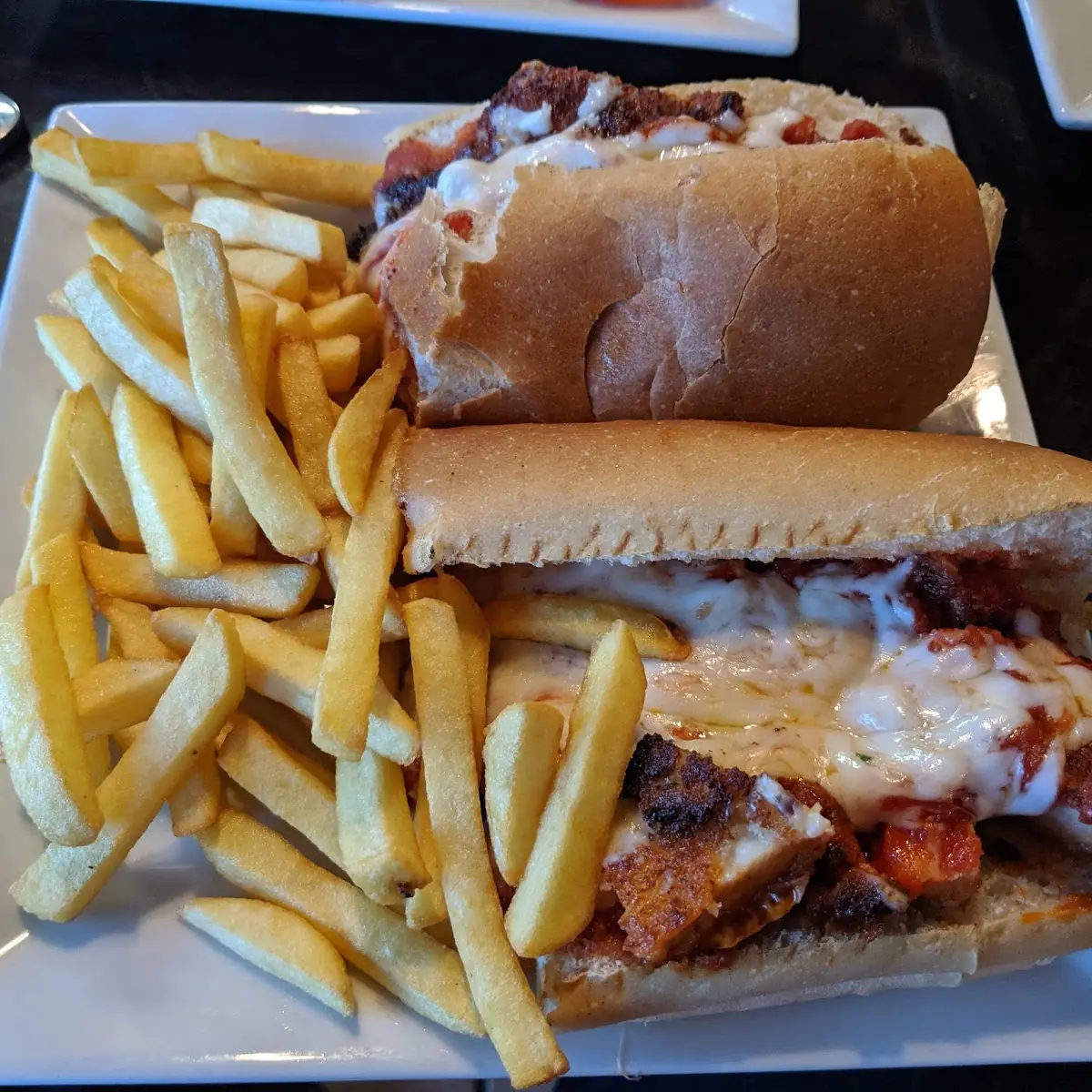 Ham & Cheese w Fries
