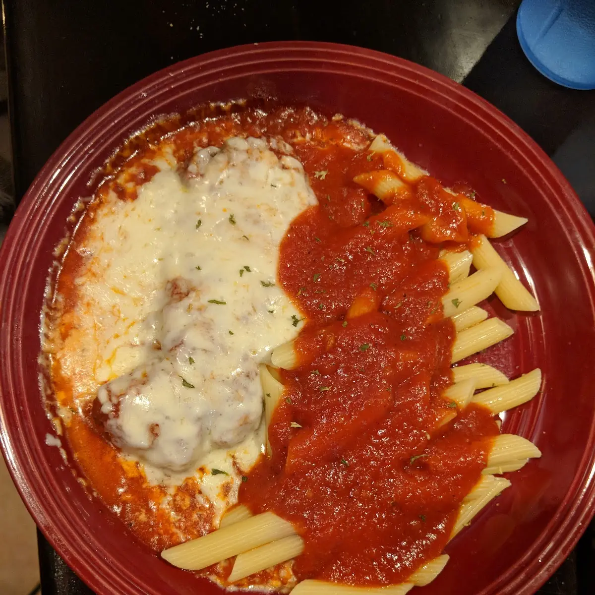 With Veal Parmigiana