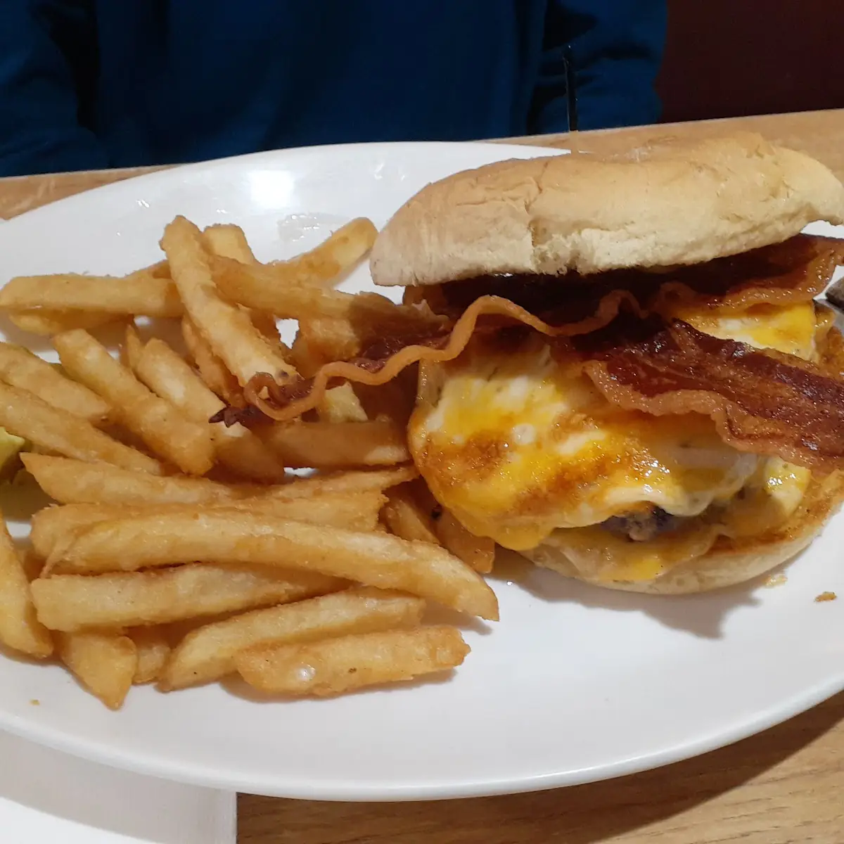 Double Bacon Cheddar Cheeseburger