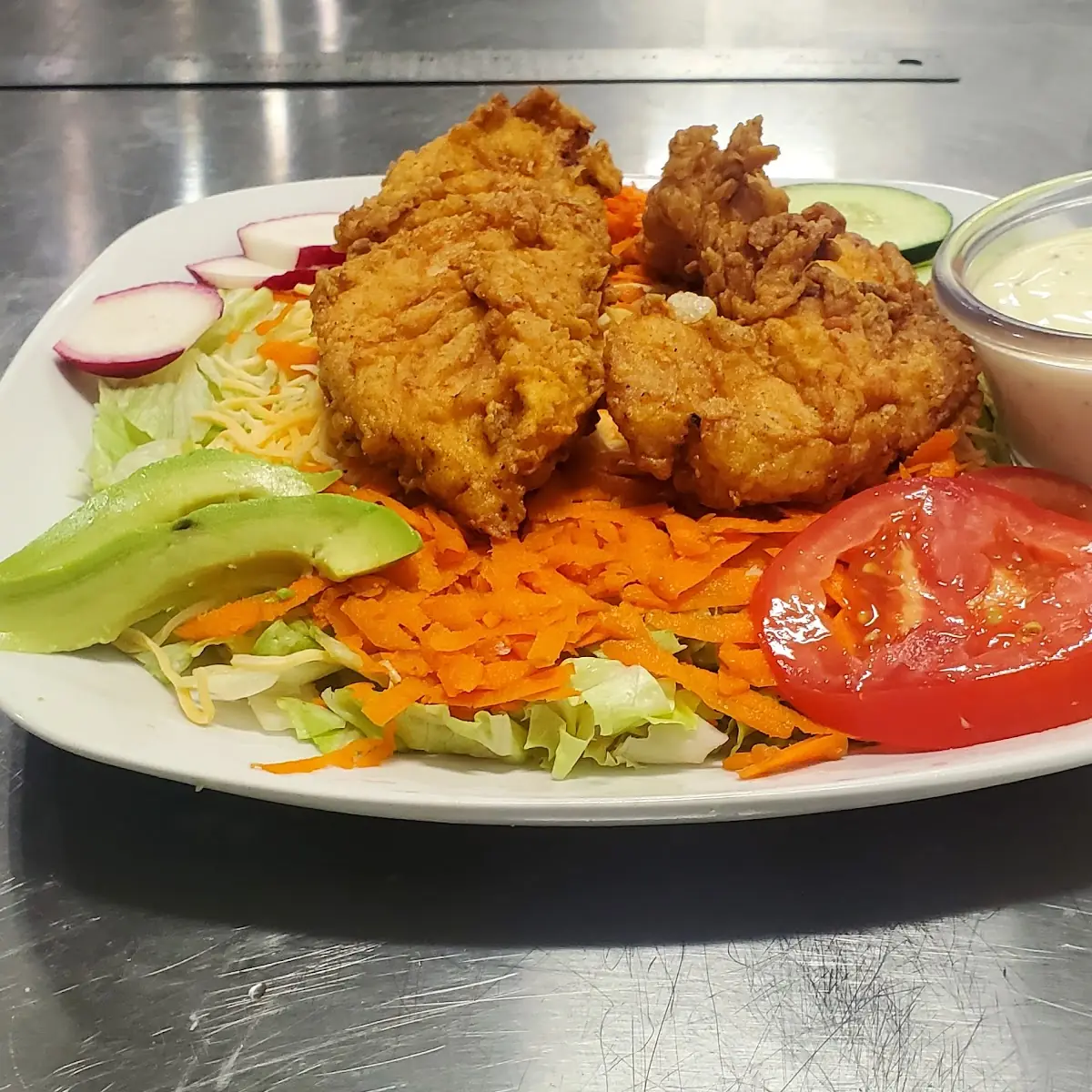 Fried Chicken Salad