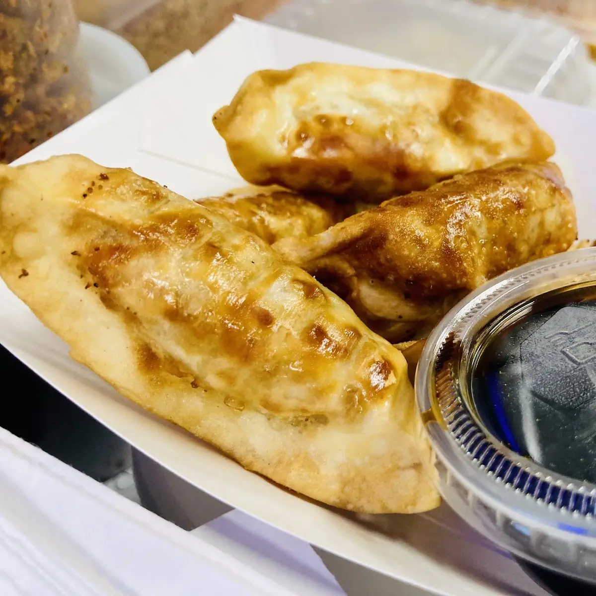 Six Piece Fried Dumplings
