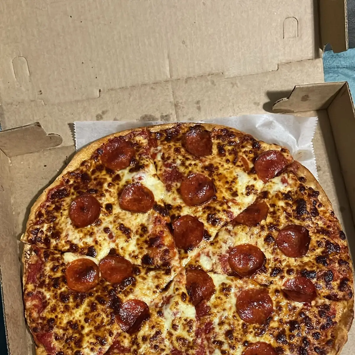 Pepperoni and Mushroom Pizza