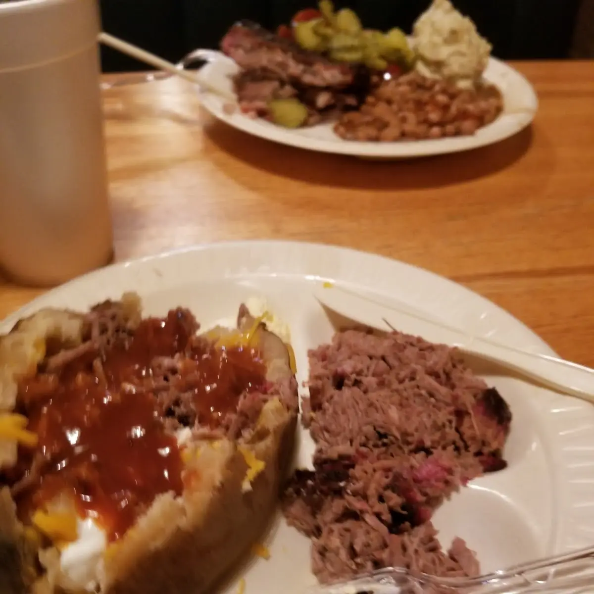 No Meat Baked Potato